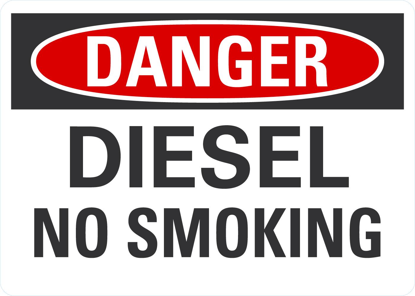 Danger Diesel no smoking - Image 2