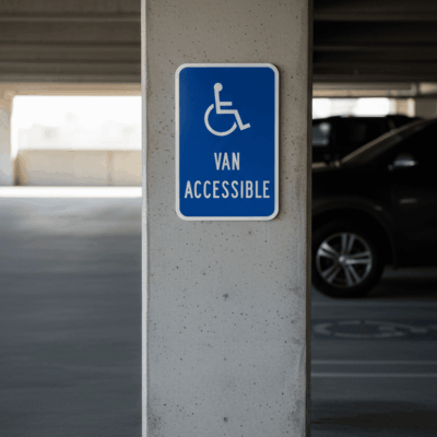 (Handicap Sym) Van Accessible