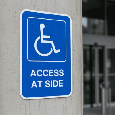(Handicap Sym) Access At Side
