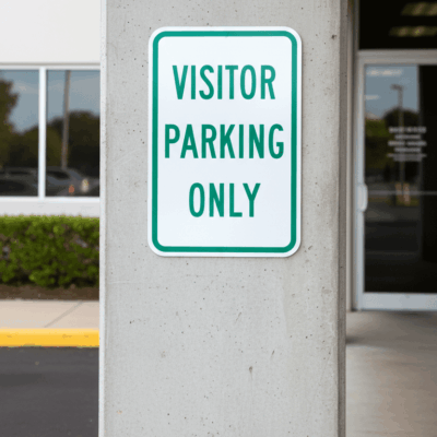 Visitor Parking Only