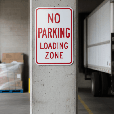 No Parking Loading Zone