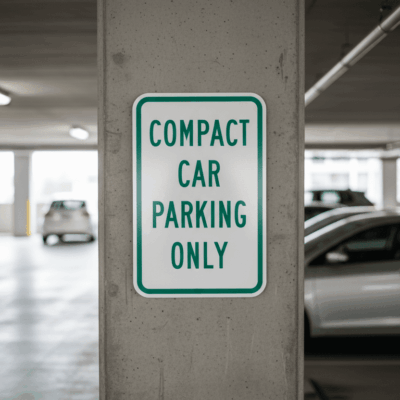 Compact Car Parking Only