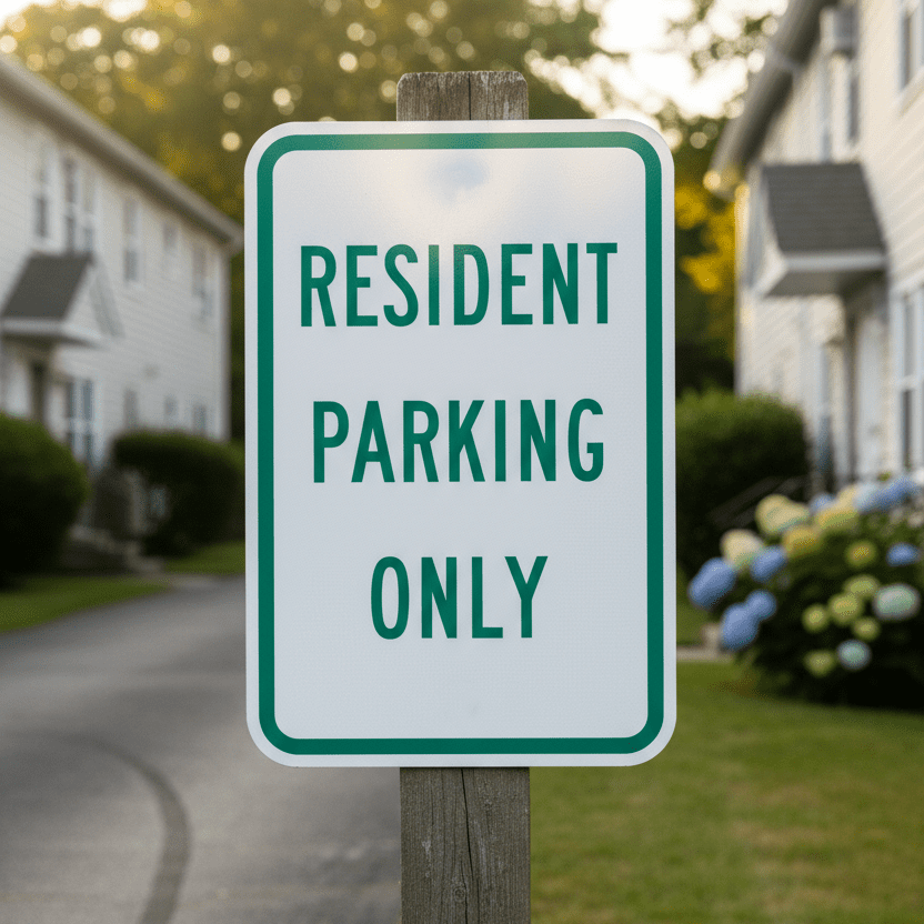 Resident Parking Only - Image 2