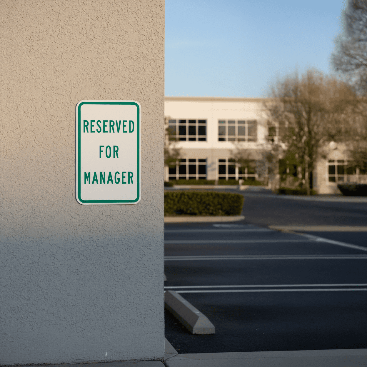 Reserved For Manager