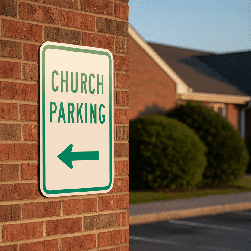 Church Parking (Left Arrow) - Image 2