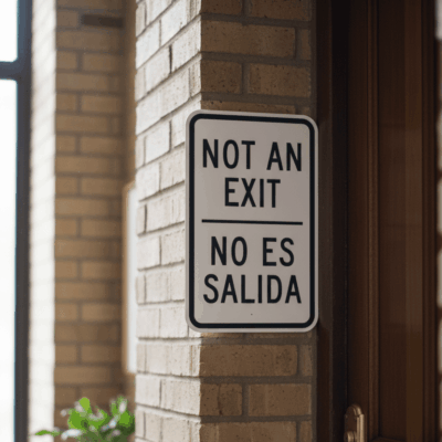 Not An Exit No Es Salida