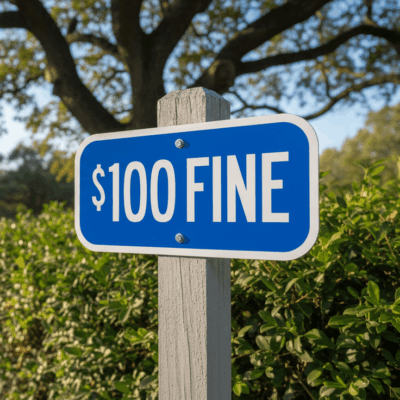 $100 Fine