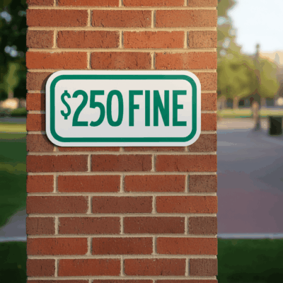 $250 Fine