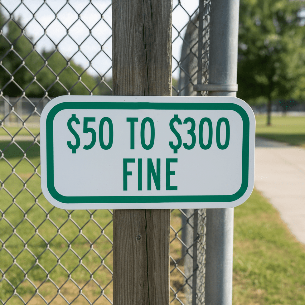 $50 To $300 Fine