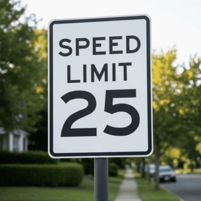 Speed Limit 25