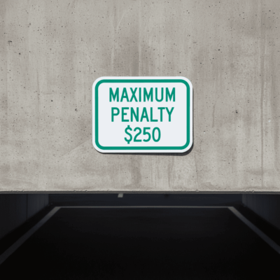 Maximum Penalty $250