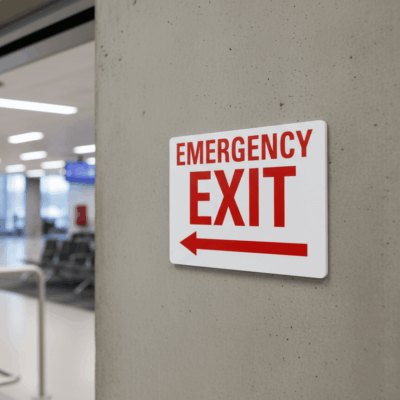 Emergency Exit (Left Arrow)