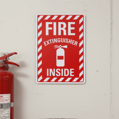 Fire Extinguisher Inside (W/Sym)