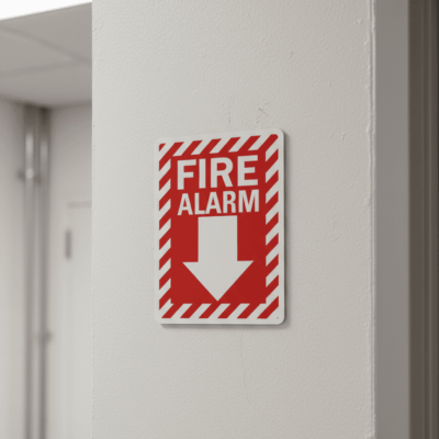 Fire Alarm (Down Arrow)