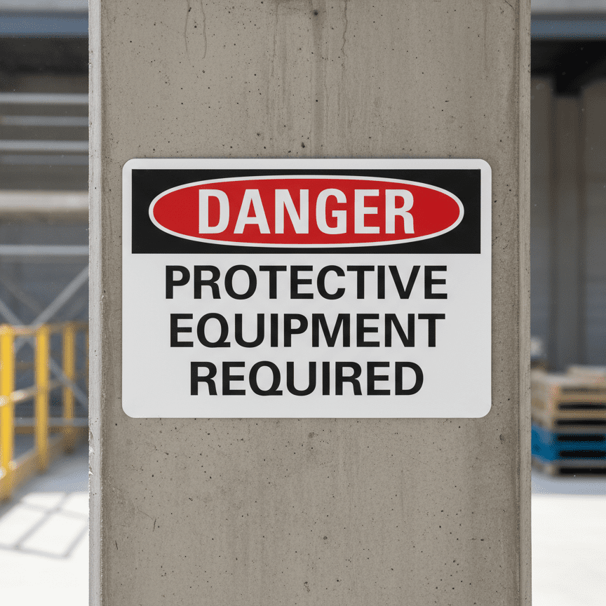 Danger Protective equipment required - Image 2