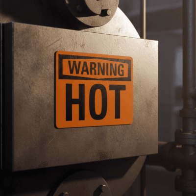 Warning Hot