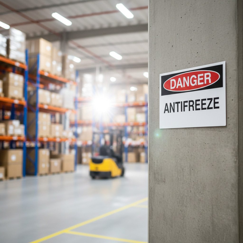 Danger Antifreeze