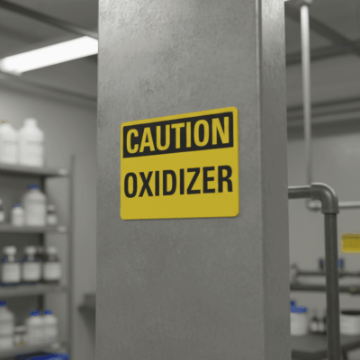Caution Oxidizer