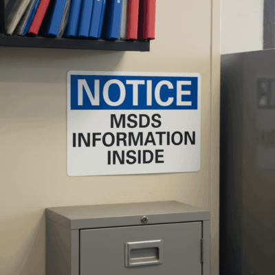 Notice Msds Information Inside
