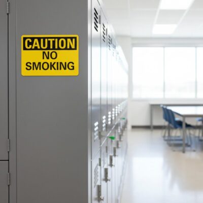 Caution No smoking