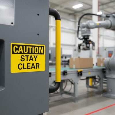 Caution Stay clear