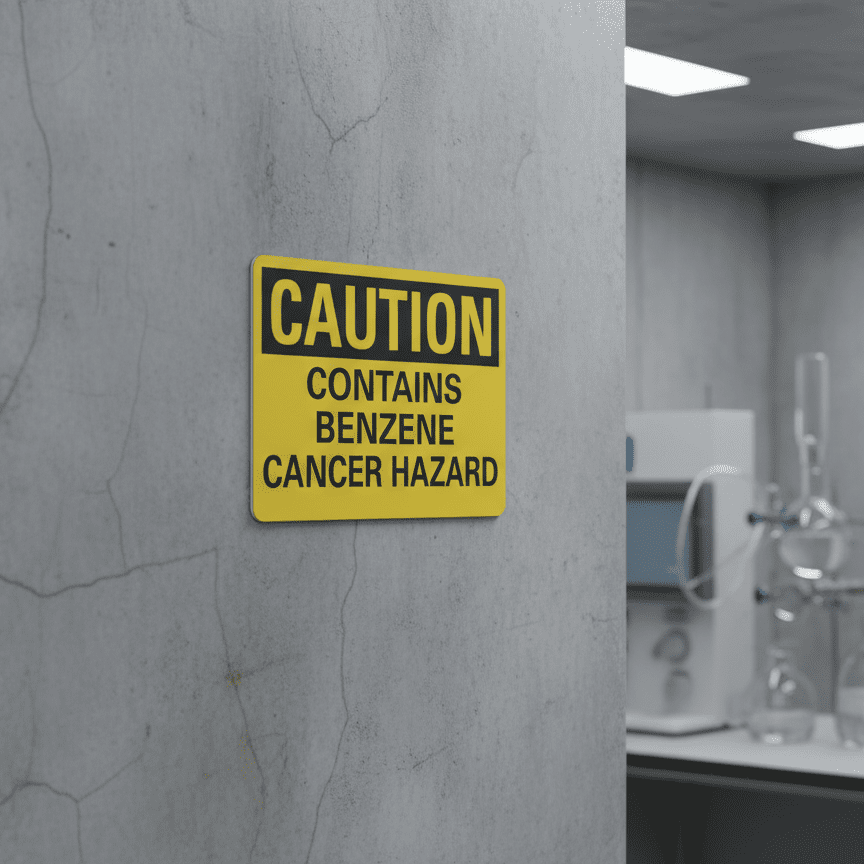 Caution Contains benzene cancer hazard - Image 2