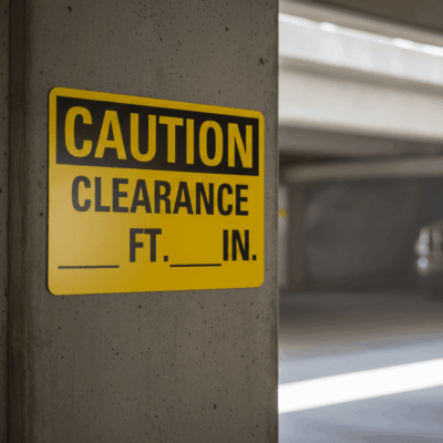 Caution Clearance ___Ft.___In.