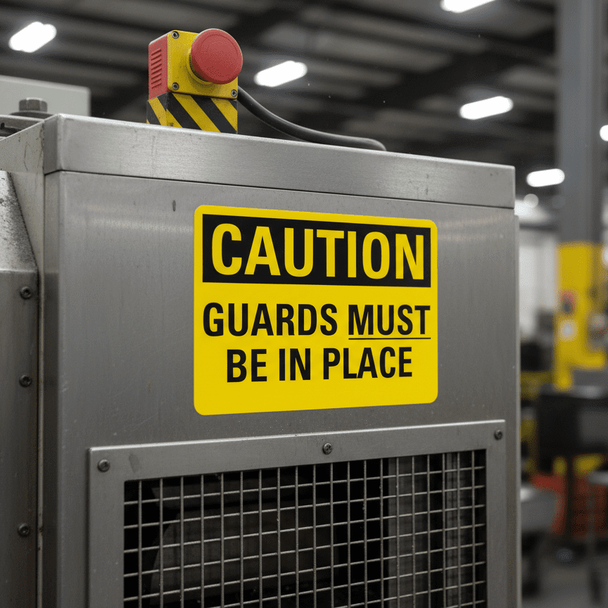 Caution Guards Must Be In Place - Image 2