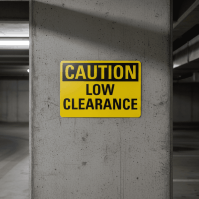 Caution Low Clearance