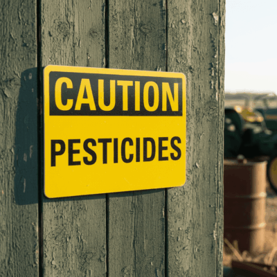 Caution Pesticides