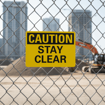 Caution Stay Clear
