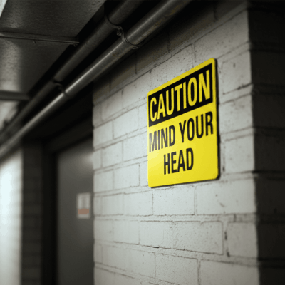 Caution Mind Your Head