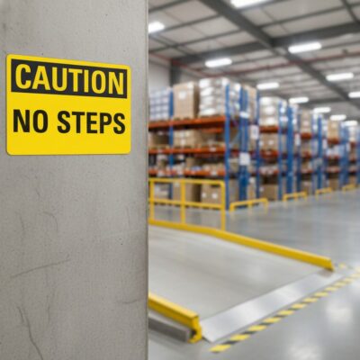 Caution No steps