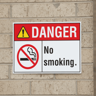 No smoking English