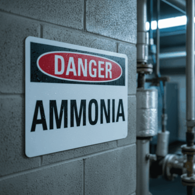 Danger Ammonia