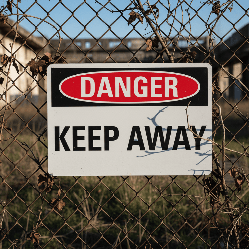 Danger Keep away - Image 2