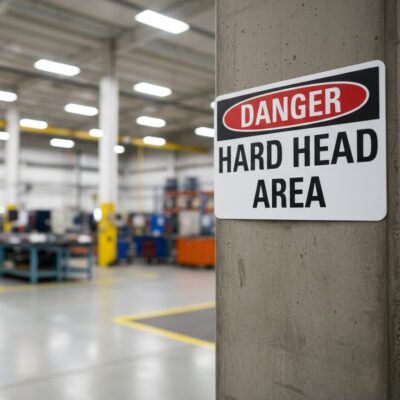 Danger Hard head area