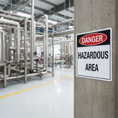 Danger Hazardous area
