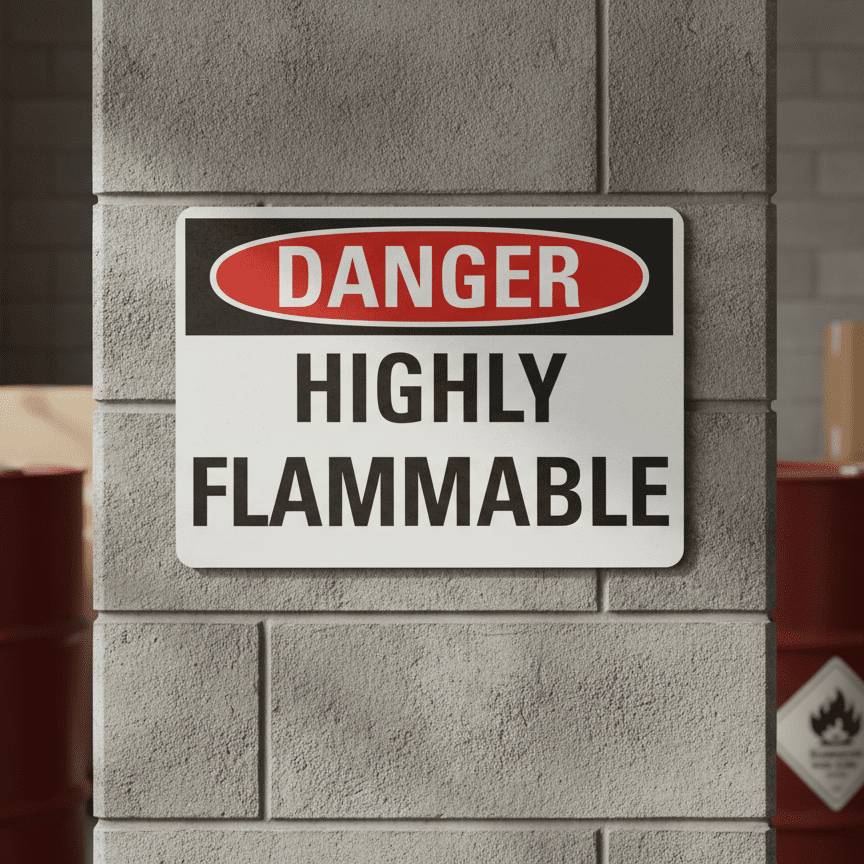Danger Highly flammable - Image 2