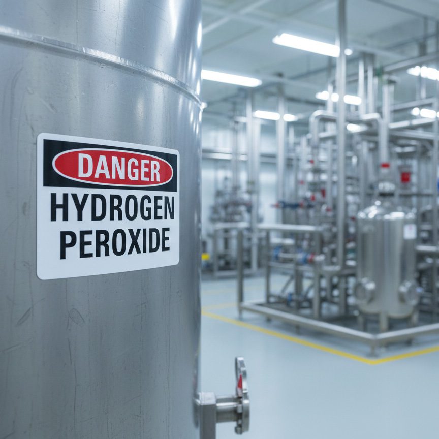 Danger Hydrogen peroxide