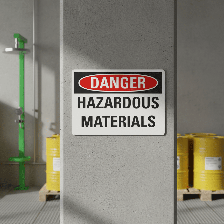 Danger Hazardous materials - Image 2