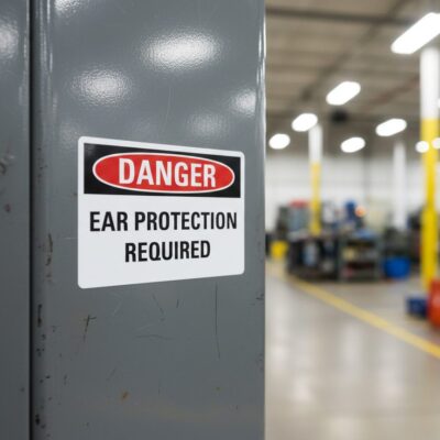 Danger Ear protection required