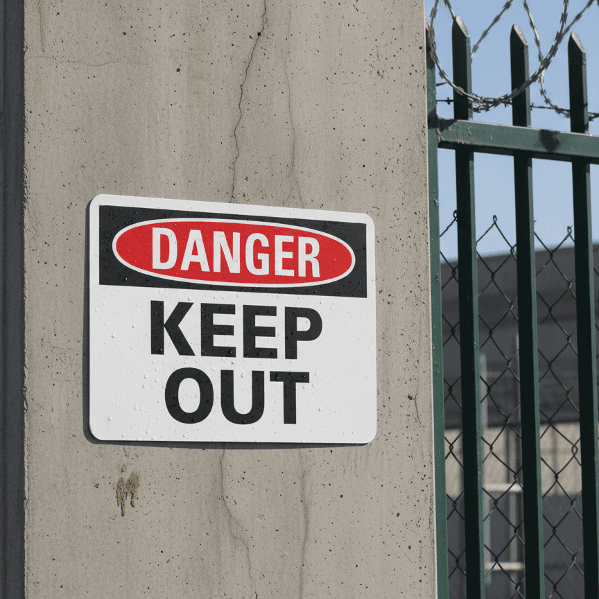 Danger Keep Out