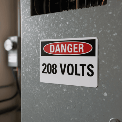Danger 208 Volts