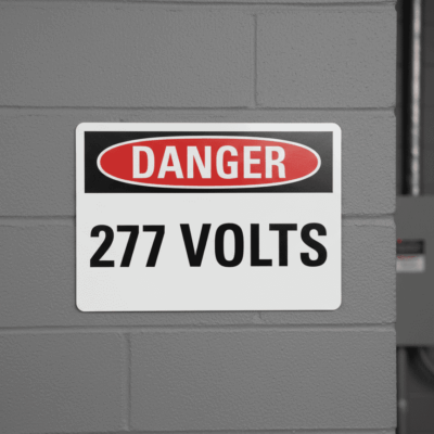 Danger 277 Volts