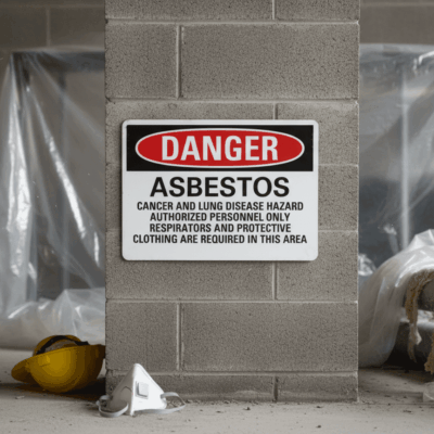 Danger Asbestos Cancer And Lung Disease Hazard