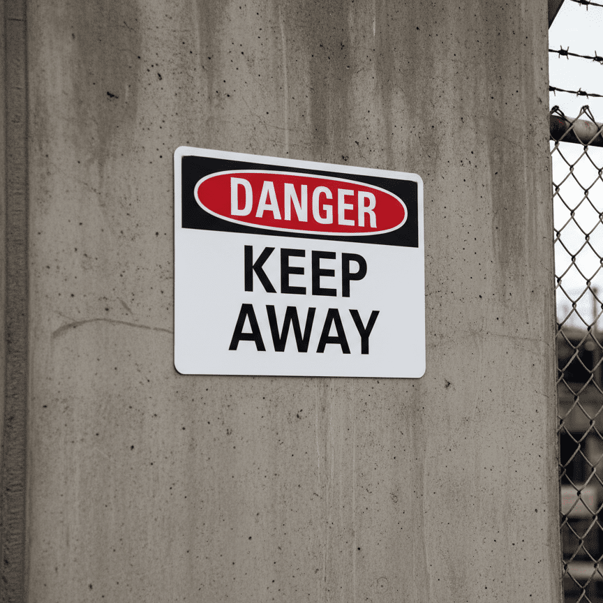 Danger Keep Away - Image 2