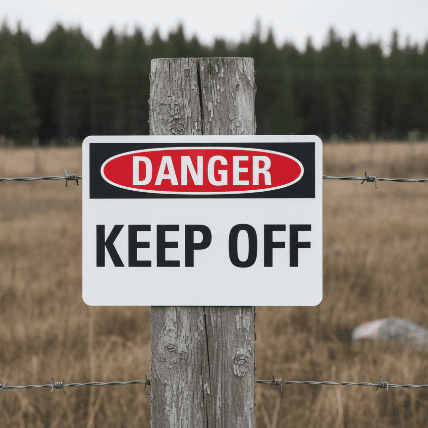 Danger Keep Off
