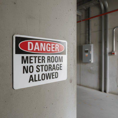 Danger Meter Room Nostorage Allowed