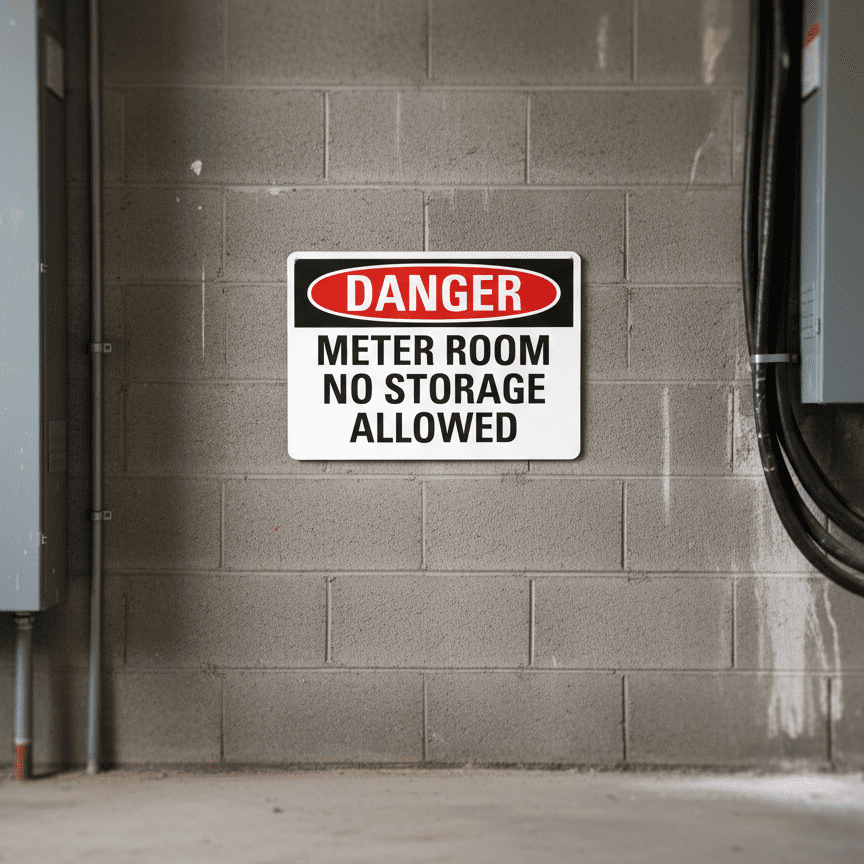 Danger Meter Room Nostorage Allowed - Image 2